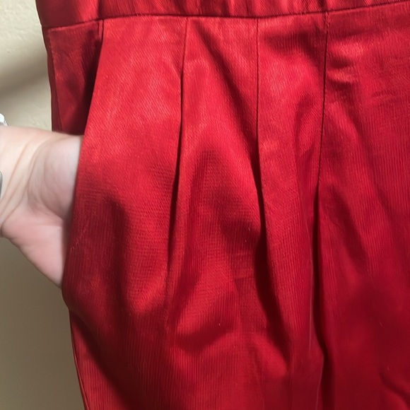 French Connection red pencil skirt - Picture 3 of 9